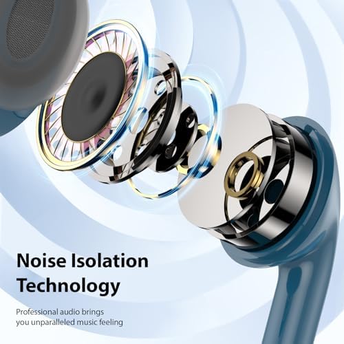 Premium USB C Earbuds for i Phone & i Pad – Superior Hi-Fi Stereo Headphones with Advanced Noise Isolation, Integrated Microphone, and Effortless Volume Control – Ideal for Audiophiles and Creative Professionals – Lightweight Ergonomic Design for Ultimate Comfort and Seamless Device Compatibility