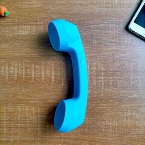 Vintage-Style Wireless Bluetooth Headset: Retro Phone Handset with Built-In Mic for Clear Calls & Music | Comfortable Design for i Phone & Android | Enhance Your Audio Experience with Radiation Reduction & Seamless Connectivity