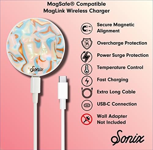 Sonix x Sanrio Hello Kitty & Care Bears Magnetic Mag Safe Charger for i Phone 12-16 Series | 6.5 ft USB-C Fast Wireless Charging Cable | Stylish, Playful, and Efficient Power Solution for Your Device