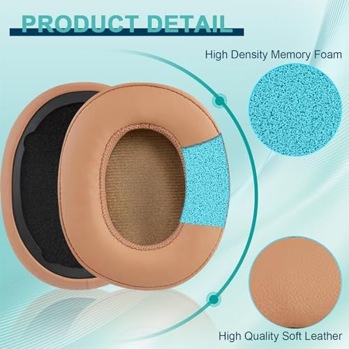 Transform Your Listening Experience with Premium Cooling Gel Ear Pads for Skullcandy Crusher Wireless, EVO, ANC, and Hesh 3 Headphones – Ultimate Comfort, Superior Sound Isolation, and Long-Lasting Durability for Enhanced Audio Enjoyment