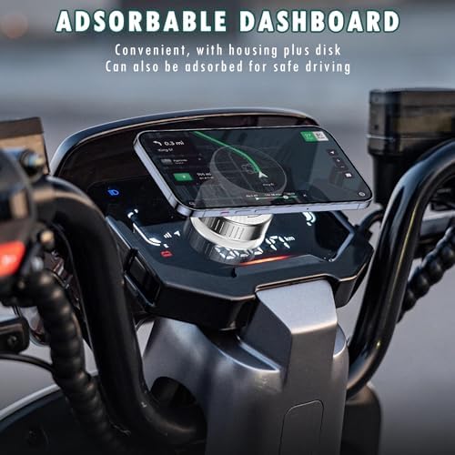 Next-Level 360° Magnetic Car Phone Holder for Mag Safe – Premium Auto Suction Cup Mount with Universal Compatibility for Smartphones & Vehicles – Enhanced Safety Features, Effortless Installation, and Optimal Viewing Angles for a Seamless Driving Experience