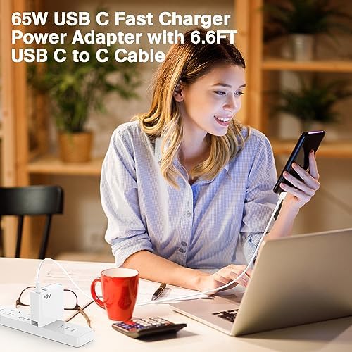 45 W USB-C Fast Charger Bundle for i Phone 16/16 Pro Max & 15/15 Pro Max – 2-Pack 10 FT Type C Cables, PD 3.0 Power Delivery Adaptor for i Pad Pro, Mac Book Air/Pro M1/M2, Air Pods – Stylish Purple Design with Enhanced Charging Speed and Compatibility