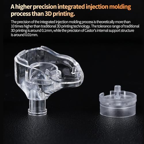 KZ Castor Harman Bass IEM – Dual Dynamic Driver Wired Earbuds for Gaming & Music, Customizable 4-Level Sound Adjustment, Noise-Isolating Design with Built-In Mic – Exceptional Audio Performance & Compatibility
