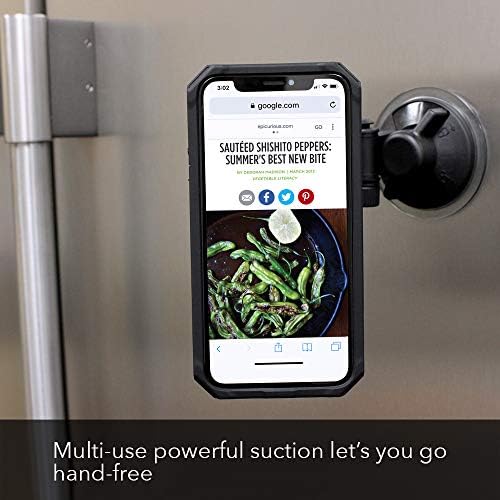 Rokform Premium Adjustable Windshield Phone Mount: Secure Suction Cup Holder with 360-Degree Rotation & 210-Degree Tilt for Enhanced Navigation – Compatible with All Rokform Twist Lock Cases for Ultimate Versatility and Safety on the Road