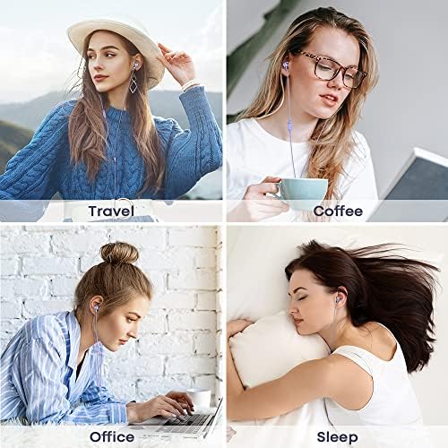 Discover the M30 Lightweight Rose Pink Wired Earbuds – Perfectly Engineered for Small Ears with Noise-Isolating Technology and Built-in Microphone for Women and Teens, Delivering All-Day Comfort and Exceptional Sound Quality Across All 3.5 mm Devices