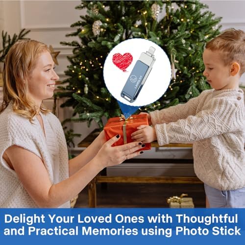Maximize Your Storage with the 256 GB 3-in-1 Flash Drive – USB 3.0 Photo Stick for i OS, Android, PC & Mac – Sleek Silver Design for Fast Data Transfers and Seamless Compatibility – Perfect Mobile Solution for Photos, Videos, and Files