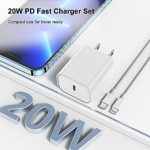Ultra-Fast 3 FT USB-C to Lightning Charger Cable for i Phone 14, 13, 12, Pro Max & More – Certified High-Speed Charging, Enhanced Durability, and Universal Compatibility for Efficient Power Delivery – Perfect for Home, Office, and Travel Use