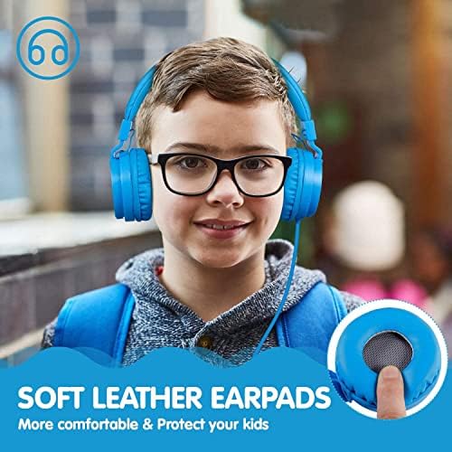Premium ONTA Kids Headphones – Comfortable Noise-Canceling On-Ear Headset for Young Learners | Durable Wired Earphones Designed for School, Travel, and Home | Perfect Fit for i Pads, Smartphones, and Laptops | Unmatched Sound Quality for Ages 3+