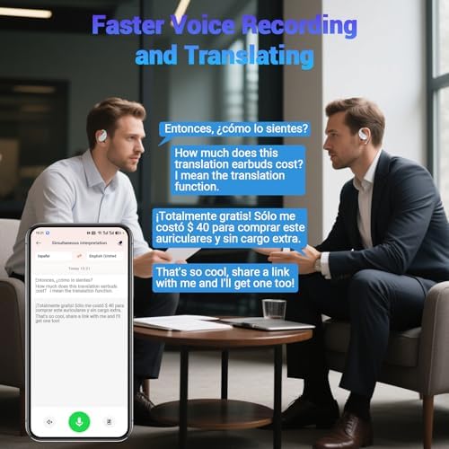 Souroyea Bluetooth Open Ear Earbuds – Lightweight Wireless Headphones with Deep Bass Sound, Built-in Microphone, LED Battery Indicator, Perfect for Fitness and Sports, Compatible with i Phone & Android Devices, Ultimate Comfort for Active Lifestyles