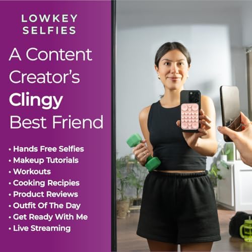 Revolutionary Magnetic Suction Phone Mount for Seamless Content Creation and Fitness | The Clingy Thingy – Mag Safe Compatible Holder for i Phone 16/15/14/13/12 in Elegant White/Green – Experience Unmatched Hands-Free Versatility with Superior Grip and Ultra-Portable Design