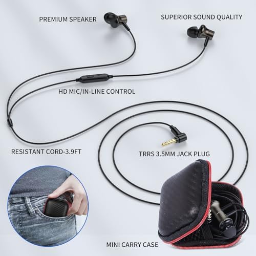 Discover Ultimate Audio Precision with ASKUBSKU Noise-Isolating Wired Earbuds – The Essential Hi-Fi Companion for Chromebook and Laptop Users. Tailored for both audiophiles and everyday listeners, these ultra-lightweight earbuds boast a universal 3.5 mm audio jack, ensuring flawless connectivity across all your devices. Experience an unparalleled auditory journey with cutting-edge noise isolation technology, making them the perfect choice for focused study sessions, professional calls, or exhilarating gaming marathons. Featuring an integrated microphone and convenient mute function, crystal-clear communication is guaranteed for students and remote workers alike. Designed with an ergonomic shape, these earbuds provide all-day comfort, preventing weariness during extended listening periods. The sleek grey finish not only enhances durability but also adds a modern flair to your tech ensemble. Elevate your sound experience with ASKUBSKU – your trusted partner for premium audio performance wherever you go.