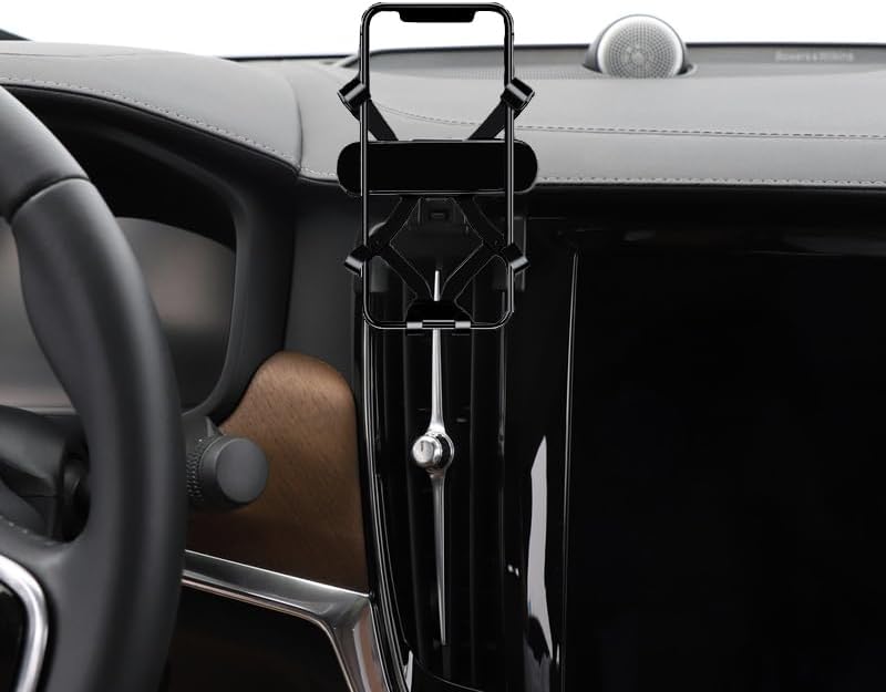 Volvo S90 2017-2024 Premium Phone Holder – Innovative Air Vent Car Mount for Enhanced Navigation & Safety – Effortless Installation with 360-Degree Rotation & Robust Grip for Ultimate Convenience and Style