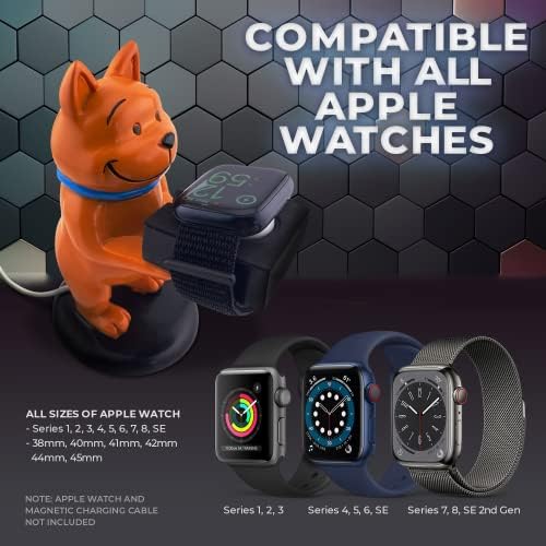Charming Cat-Themed Apple Watch Charging Stand – Non-Slip Dock for All Series 1-8 | Foam-Guarded Design for Ultimate Protection and Quick Charging – Perfect Gift for Cat Lovers and Smartwatch Enthusiasts
