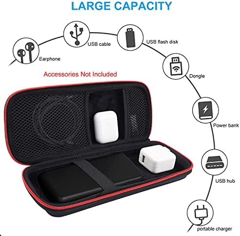 Ultimate Medium Power Bank Hard Travel Case for RAV Power, Anker, INIU, and Miady Models – Durable EVA Storage Solution with Enhanced Protection and Accessibility for Portable Chargers on the Go