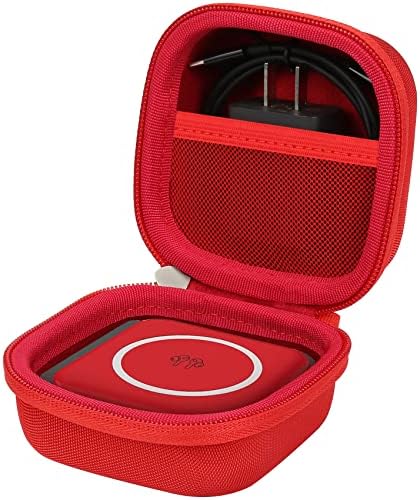 Khanka Premium Hard Shell Case for Iseyyox, RTOPS, Hicober & UCOMX Nano 3-in-1 Wireless Charger – Shock-Resistant, Lightweight Yellow Travel Accessory for Optimal Protection and Seamless Organization While On the Move