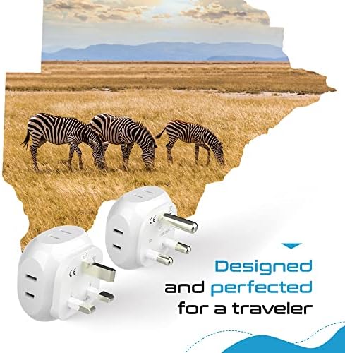 Ultimate Compact Travel Power Adapter for UK & Ireland – Dual USB & USB-C Fast Charger with 3.1 A Output – Type G Plug Converter for Seamless Global Connectivity in Hong Kong, England, Dubai, and Saudi Arabia – Safe, Efficient Design for Smart Travelers