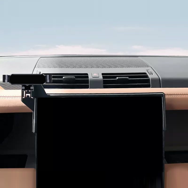 Tailored Phone Holder for Land Rover Defender 90 & 110 (2022-2024) – Premium 11.4-Inch Navigation Screen Mount for Ultimate Safety and Convenience – Effortless Tool-Free Installation & Versatile Fit for All Mobile Devices – Enhance Your Driving Experience with a Luxurious Accessory