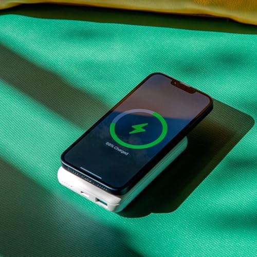 Ultra-Fast Magnetic Power Bank 10000 m Ah – Sleek Portable Charger for Smartphones with Enhanced Compatibility, Quick Charge Technology, and Adjustable Viewing Angle – Perfect for Travelers and Professionals