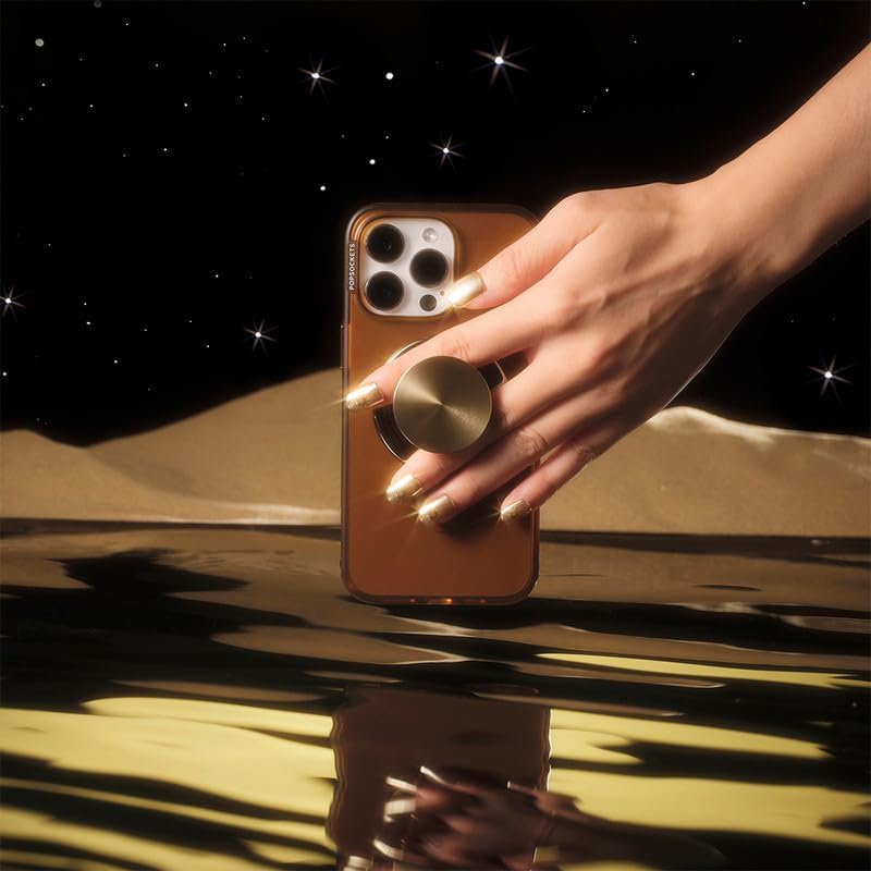 Stylish Dusty Rose Magnetic Phone Grip & Stand for i Phone Mag Safe – Secure Pop Socket with Kickstand for Effortless Hands-Free Viewing and Seamless Wireless Charging – Enhance Your Mobile Experience with Chic Functionality and Personalization Options