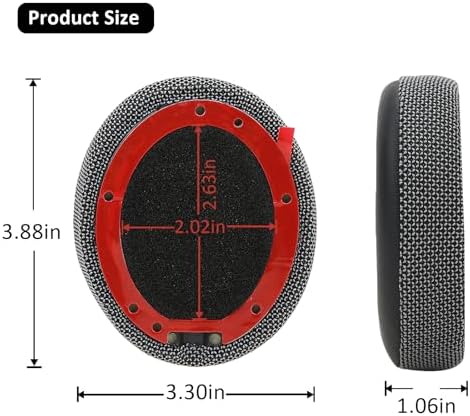 Upgrade Your Audio Experience with Premium Noise-Isolating Memory Foam Ear Pads for Studio 2 & 3 Headphones – Waterproof Protein Leather Cushions in Blue for Unmatched Comfort and Enhanced Sound Quality