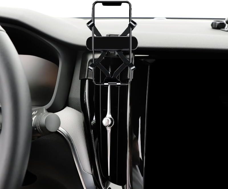 Volvo S90 2017-2024 Premium Phone Holder – Innovative Air Vent Car Mount for Enhanced Navigation & Safety – Effortless Installation with 360-Degree Rotation & Robust Grip for Ultimate Convenience and Style