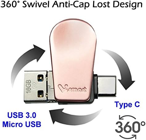 Revamp Your Data Storage with the TC-301 3-in-1 USB 3.0 Flash Drive – Versatile Type C, Type A & Micro Connectors, 64 GB High-Speed OTG Solution for Smartphones, Tablets & New Mac Books!