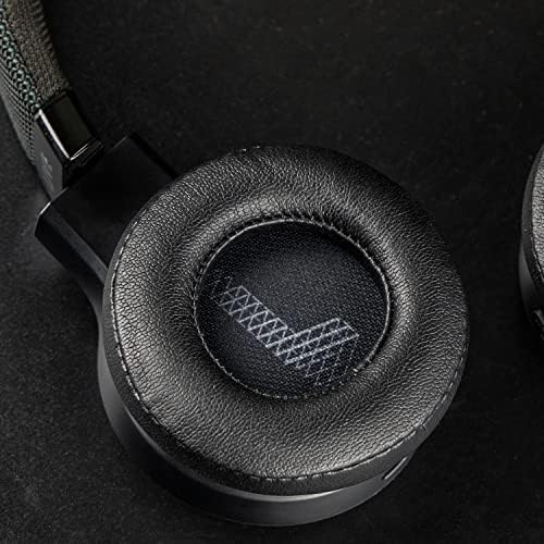 Transform Your JBL Live 460 NC Headphones with SOULWIT Premium Replacement Ear Pads – Luxurious Protein Leather & Noise Isolation Foam for Enhanced Comfort and Immersive Sound Experience – Effortless Installation in Stylish Grey