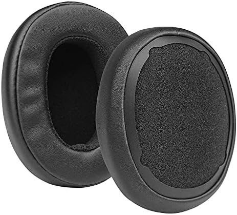 MOLGRIA Premium Deep Red Ear Pads Cushion for Skullcandy Crusher Wireless, Crusher Evo ANC & HESH 3.0 Headphones – Luxurious Protein Leather Replacement Earpads for Enhanced Comfort, Style & Sound Quality Upgrade