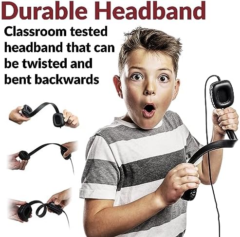 Transform Your Listening with Cyber Acoustics ACM-6005 C USB Over-Ear Headphones – Perfect for Home, Office, and Classroom Use – Enjoy Effortless Plug-and-Play Setup, Ultimate Comfort, and Noise-Canceling Clarity for Enhanced Communication and Focused Audio Experiences