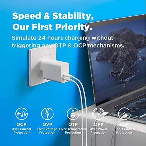 Experience Unmatched Charging Efficiency with Innergie SE3 30 W USB-C Fast Charger – Versatile Power Adapter for i Phone 16, Samsung S24, Mac Book Air & More – Advanced SFC 2.0, PD 3.0, QC 4+ Compatibility with Safety Features for Optimal Device Protection – Compact & Portable Design for On-the-Go Power Solutions – Elevate Your Charging Experience Today!