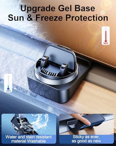 Revolutionary 360° Swivel Tesla Phone Mount for Model Y & Model 3 – Premium Dashboard Smartphone Holder Enhancing Safety and Convenience with Dual Functionality as Sunglasses Organizer – Compatible with i Phone, Samsung, Google – Tool-Free Installation for Effortless Use