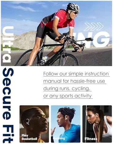 Gcioii Enhanced Comfort Memory Titanium Alloy Ear Hooks for Air Pods Pro Series – Anti-Slip Sports Accessory with Secure Anti-Lost Lanyard, Perfect Fit for Active Lifestyles (White) – Ultimate Earbud Stability and Performance