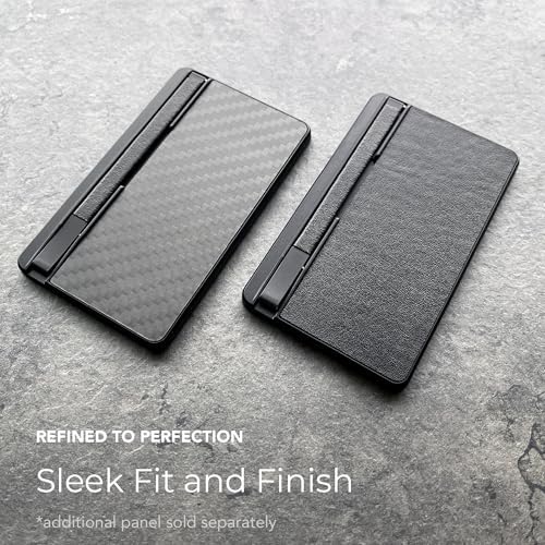 Mag Sleek Grip-X Magnetic Wallet with Advanced Anti-RFID Security | Ultra-Slim Card Holder & Versatile Phone Grip Stand for Mag Safe-Compatible i Phone 16 Pro Max, 15, 14, 13 | Stylish and Functional Mobile Accessory for Effortless On-the-Go Organization