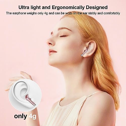 Premium Bluetooth 5.3 Wireless Earbuds – Deep Bass Stereo Sound, 40-Hour Playtime, IPX7 Waterproof, Noise-Cancelling Mic, LED Battery Display – Ultimate Compatibility for i OS & Android Users, Perfect for Active Lifestyles and Uninterrupted Listening
