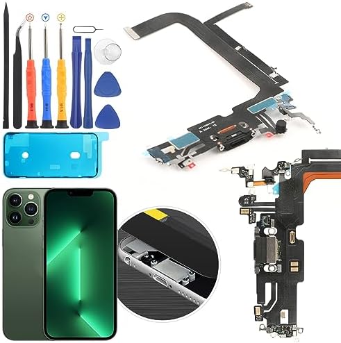 Revitalize Your i Phone 13 Pro Max with YWLRONG Premium Dock Connector Replacement – High-Speed Charging Flex Cable & Essential Repair Tools for Ultimate Device Performance and Durability
