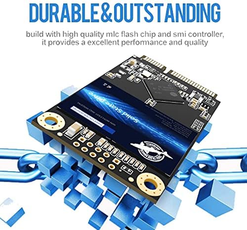 Boost Your System’s Performance with Dogfish 64 GB MSATA SSD – Lightning-Fast Internal Solid State Drive (5-Pack) for Enhanced Speed & Versatile Compatibility in Desktops and Laptops – Reliable, Durable, and Perfect for High-Intensity Tasks