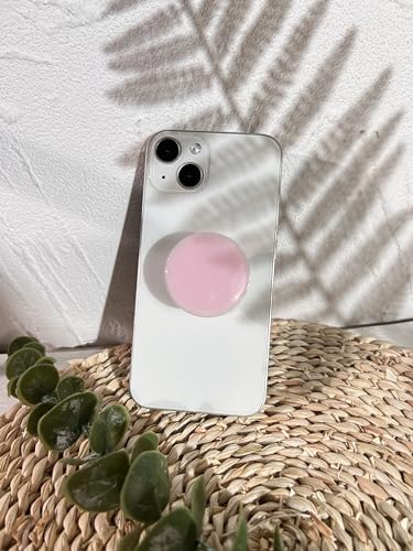 Stylish Handmade Resin Phone Grip Stand – Collapsible Cell Phone Holder for Enhanced Usability and Comfort – Chic Transparent Base for Smartphones & Kindles – Cute, Portable Accessory Ideal for On-the-Go Hands-Free Viewing