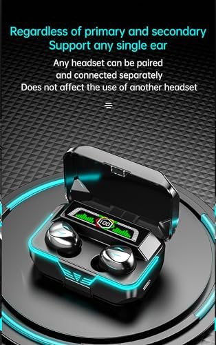 Premium Bluetooth 5.3 True Wireless Earbuds – Model 29 with IP7 Waterproof Rating for Ultimate Performance in Sports and Everyday Use – Ergonomic Touch Control Design with LED Battery Indicator for Enhanced Comfort and Seamless Communication – Perfect for Audiophiles and Active Lifestyles