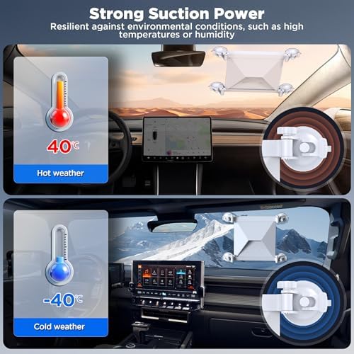 Portable Starlink Mini Suction Cup Mount for Vehicle – Ultimate Car Antenna Holder for Sunroof & Rear Window – Strong Grip Suction Technology for Seamless Internet Access on the Go – Versatile & Durable Mounting Kit for Enhanced Connectivity in Any Vehicle