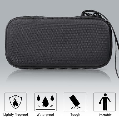 co2 CREA Premium Hard Case for Anker Mag Go 3-in-1 Wireless Charger – Qi2 Certified, 15 W Mag Safe-Compatible Protection, Sleek Black Design for Enhanced Portability and Performance