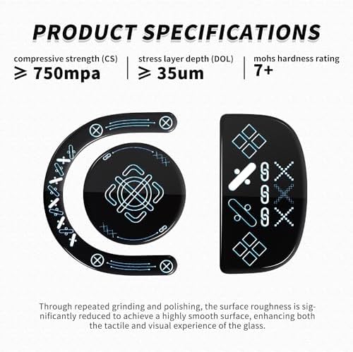 Transform Your Gameplay with immoenuc Glass Mouse Skates for Logitech G502 X Plus & Lightspeed – Ultra-Smooth, Durable Feet Pads for Enhanced Speed and Precision in Gaming Performance!