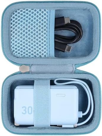 Khanka Portable Charger Hard Case for Anker 533 & Nano Power Banks – Ultimate Travel Protection with Custom Fit Design, Lightweight Durability, and Enhanced Compatibility for Seamless Charging on the Go