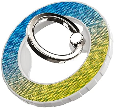 Magnetic Phone Ring Holder Stand – Adjustable Finger Grip with Enhanced Stability and Style for i Phone 12-15 Series – Collapsible Kickstand with Superior 80% Magnetic Strength, Sleek Blue Design for Wireless Charging Compatibility – Ultimate Protection and Versatile Angle Adjustment for Seamless Use