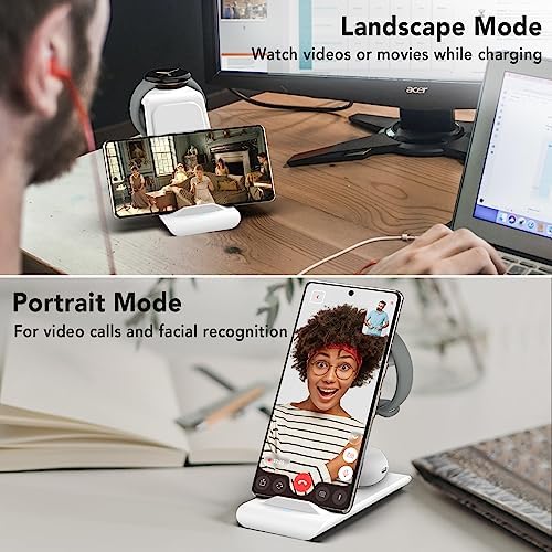 Ultra-Fast 3-in-1 Wireless Charging Hub for Google Pixel Watch 1, Pixel 9 Series, and Pixel Buds Pro – Elegant, Multi-Device Power Solution for Home and Office with Enhanced Safety Features and Sleek Design