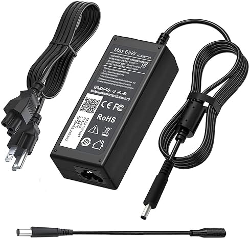 65 W AC Adapter Replacement for Dell Laptops – Versatile Charger for Inspiron 11-17 and Latitude Series – Enhanced 4.5 mm & 7.4 mm Connector Compatibility – Fast Charging for 3000, 5000, 7000 Series – Reliable Power Supply with 60-Day Return Policy – Ideal for Inspiron 15 3000, 5000, 7000 Models – Compatible with Vostro and Latitude Chargers – Sleek Design for Efficient Space Management – Perfect Replacement for Lost or Damaged Chargers – Elevate Your Dell Laptop Experience with Efficient Energy Management and Seamless Connectivity – A Must-Have Accessory for Professionals and Students Alike – Stay Powered Anywhere with Universal Input (100-240 V) – Includes Converter Cable for Maximum Flexibility – Built for Durability and Longevity – Experience Optimal Performance with Your Dell Devices – Get the Power You Need with This Essential Laptop Accessory.