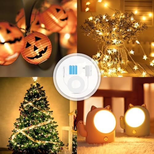 Lenink AC Power Supply Adapter – Ultimate 3 AA Battery Replacement for LED Lights and Decorative Devices, Ensuring Continuous Power and Enhanced Compatibility for Uninterrupted Usage