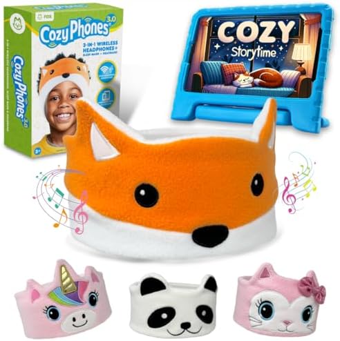 Charming Panda-Themed Bluetooth Headphones for Toddlers – Safe Volume Control Wireless Earphones with Versatile 3.5 mm Connectivity – Perfect Travel Accessory for Kids – Lightweight Comfort for All-Day Enjoyment