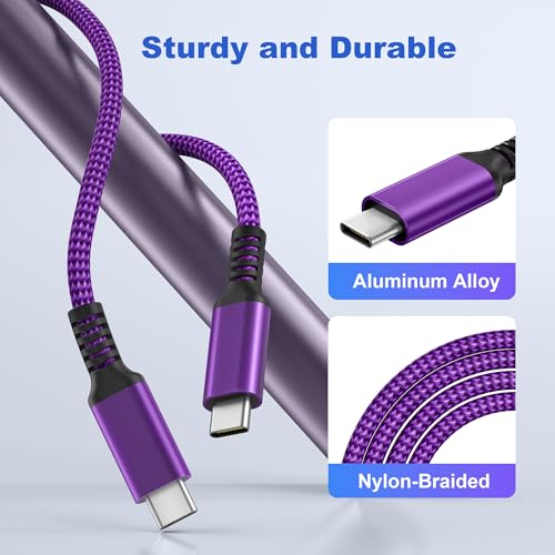 Basesailor iPad Mini 7 Charger Cable 10FT,USB C to USB C Cord 100W with USB Adapter,Fast Power Delivery Charging Cord for Apple iPhone 16 15 Pro Max Plus,iPad 10th Air 4th 5th Generation,AirPods 4,S24 – Enhanced Compatibility and Speed