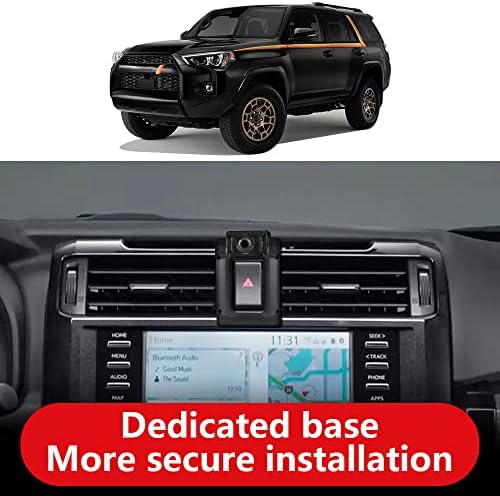 Toyota 4 Runner Phone Mount 2010-2024 | Premium Auto Navigation Bracket for Hands-Free Driving | Easy-Install Mobile Holder with Adjustable Viewing Angles | Sleek Interior Enhancement Accessory | Secure Cell Phone Cradle for Safe Navigation and Connectivity