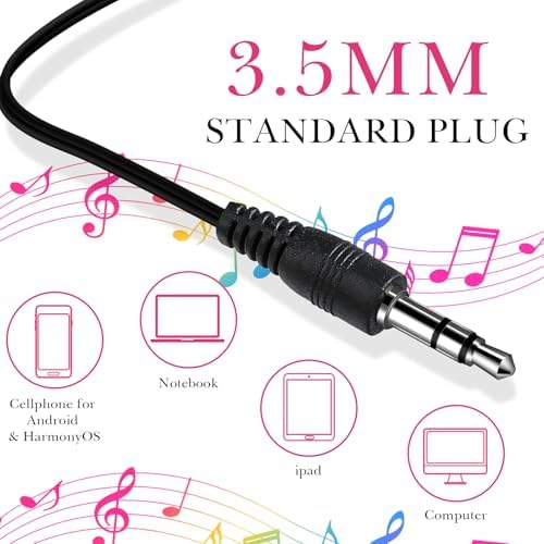 Kanayu 100 Pack Classroom-Ready Wired Earbuds – High-Quality 3.5 mm Jack Earphones for Enhanced Student Learning, Individually Packaged for Quick Distribution, Lightweight Comfort for Focused Educational Experiences